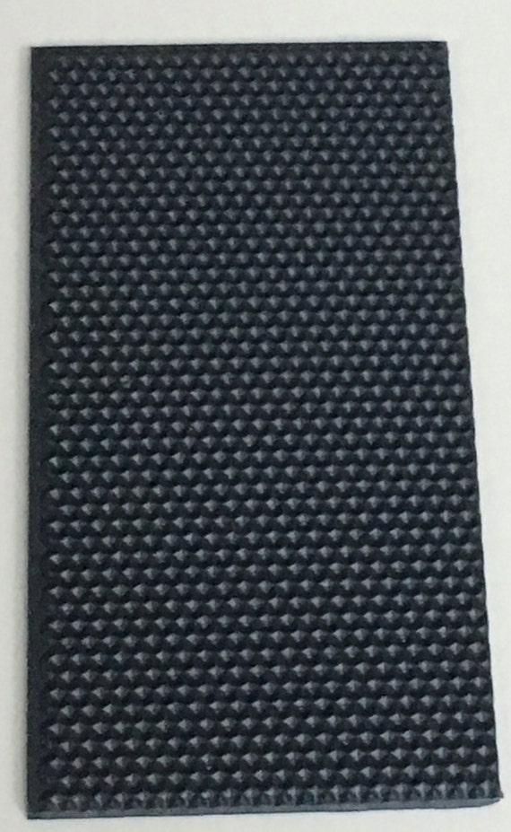 Rubber Texture Tile Mat Stamp for Clay inks Paint