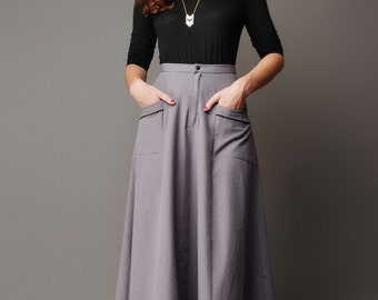 Deer & Doe Sewing PATTERN - Fumeterre Skirt - Sizes 34 - 46