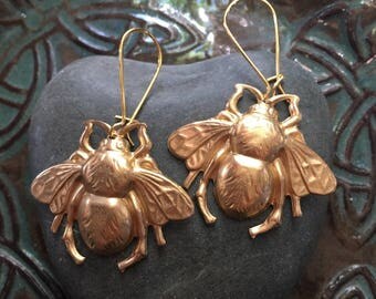 BEE CHARMER Earrings statement jewelry