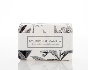 Bourbon & Vanilla Shea Butter Soap - Men's Soap - Vegan Soap