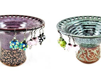 Jewelry holder, Jewelry vase, Earring holder, Earring vase, Earring organizer - In stock