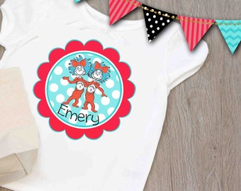 Dr seuss iron on | Etsy