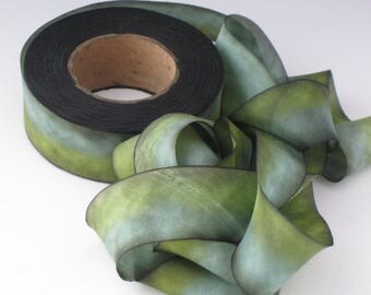 Silk Ribbon, bias-cut 1 inch wide