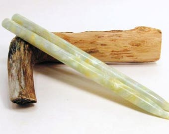 Acrylic Hair Sticks - Opal Pearl - 6 inches (15.24 cm) No 637