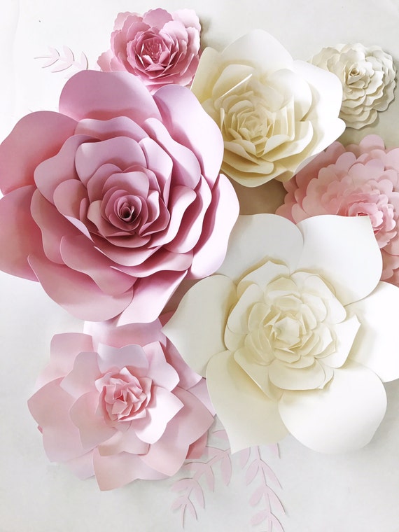 Paper Flower Wall paper flower backdrop giant paper by PaperFlora
