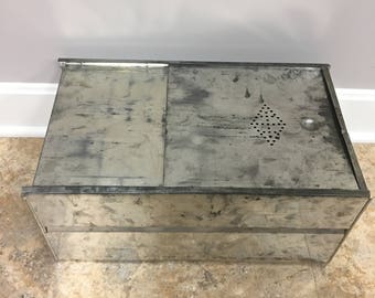 Vintage Tin Bread Box