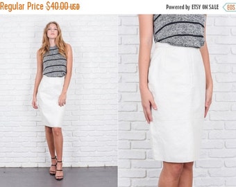 Lace Leather Straight Skirt_BDHL7901