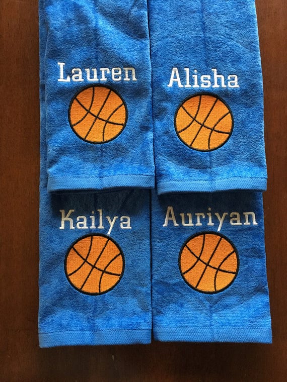 Personalized basketball towel great seller basketball team