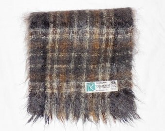Vintage Ridgecrest Mohair Wool Blend Scarf