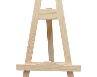 Small Wooden Easel - Display Painting Craft - Decorate Gift - 25cm High