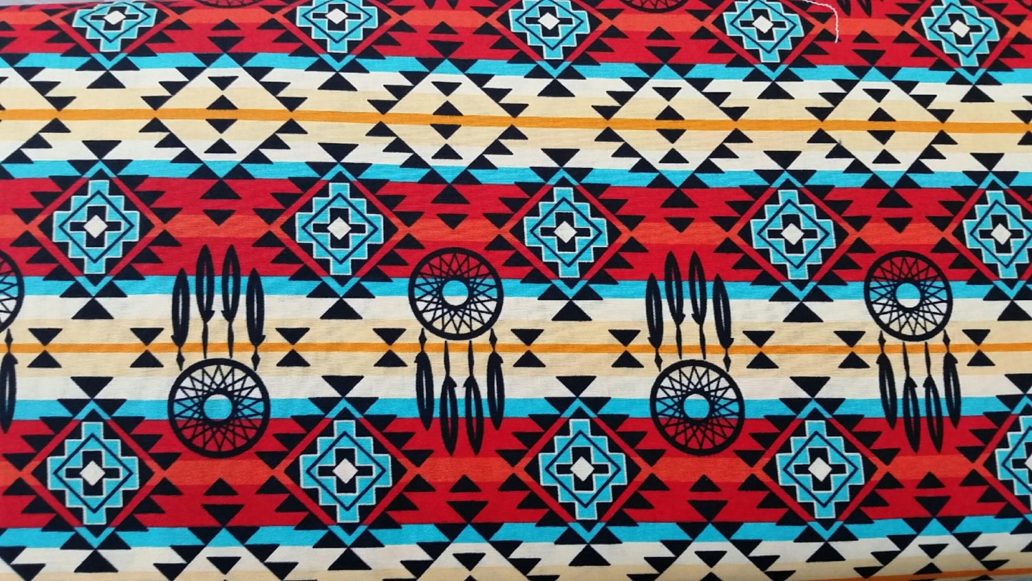 Wild West Native American/ American Indian Fabric by the yard