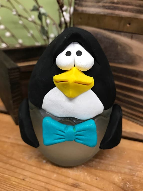 Penguin Candle Candle Holder Penguin Candle Holder Penguin