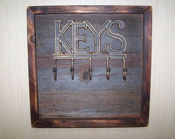Barn Wood Key Holder