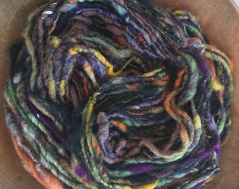 Medley, Handspun Art Yarn, Super Bulky, Y222