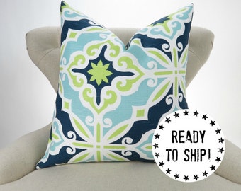 15 Off Sale Euro Pillow Navy Pillow Euro Sham Blue Pillow Cover