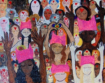 Prints of Original Artwork from Women's March on Washington