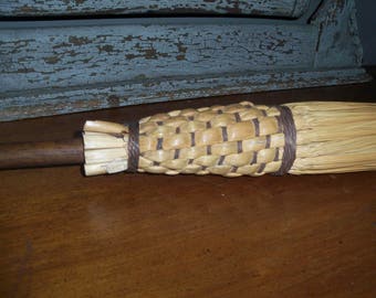 Vintage Large Whisk Broom Handmade Sweep Cleaning Display