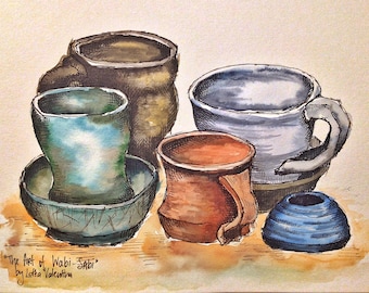 The Art of Wabi-Sabi, original giclee print