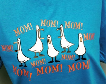 Mom Shirt / Disney Mom Shirt / Finding Nemo inspired Disney World shirt / Mother's Day shirt / Mom! Mom! Mom!