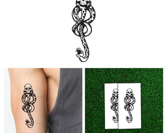 Harry Potter Death Eaters - Temporary Tattoo (Set of 5)