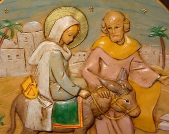 Fontanini Christmas Ornament / Journey To Bethlehem / Fontanini Despose Italy / Elio Simonetti / Christmas Ornament