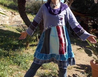 recycled dress "sarakey"