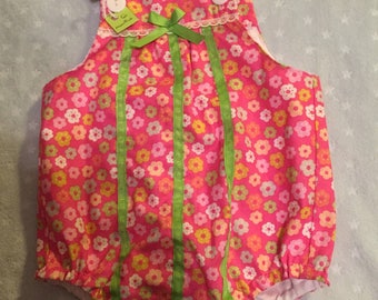 6 month Pink Romper