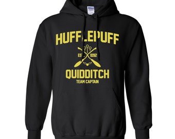 Harry Potter Sweatshirt Hufflepuff Sweatshirt Harry Potter Hufflepuff Quidditch Hogwarts Hoodie Sweater Sweatshirt Crewneck Apparel Unisex