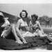 Vintage Photo..Sun Maidens, 1940's Original Found Photo, Vernacular Photography
