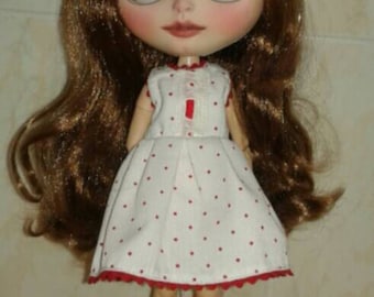 Dress for blythe, pullip, barbie, etc. esc 1/6