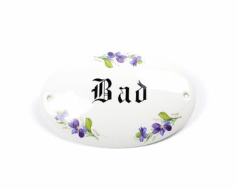 Bathroom door sign | Etsy