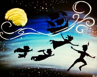 Peter pan art | Etsy