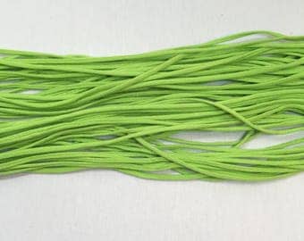 T-shirt Yarn, Yellow Green from Upcycled cotton T-shirt