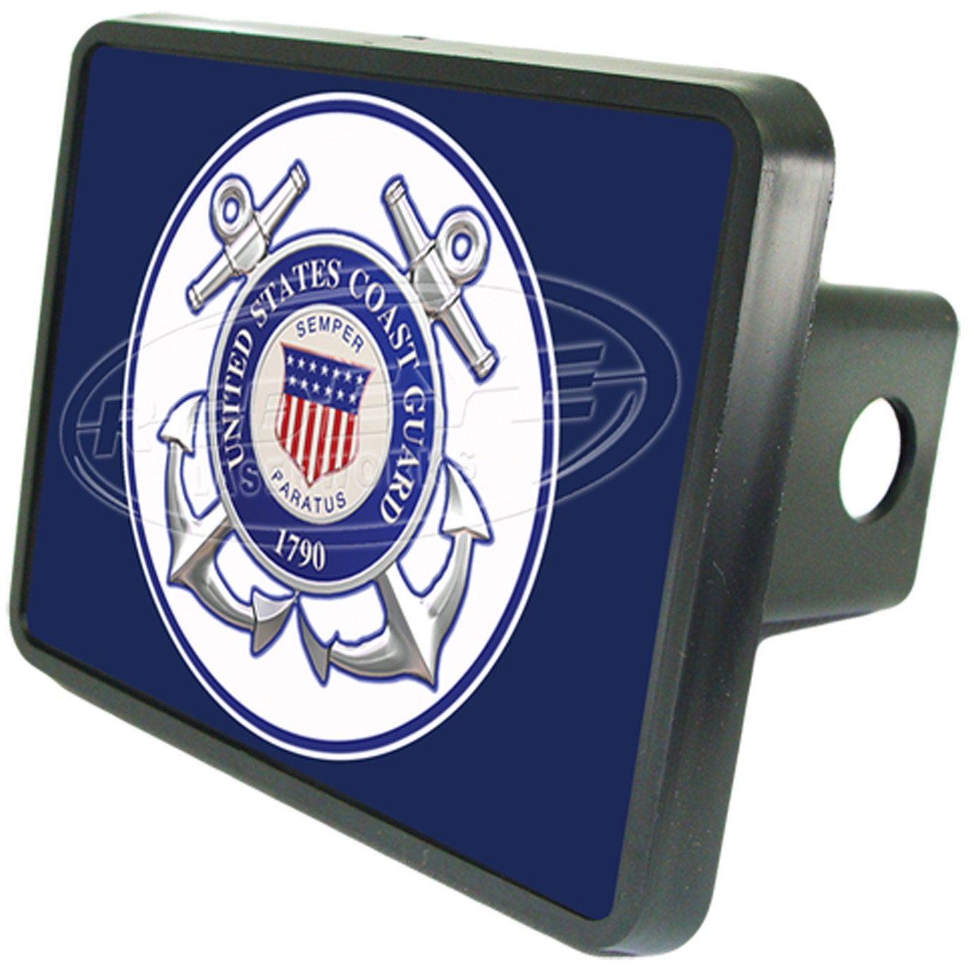 United States Coast Guard Trailer Hitch Cover