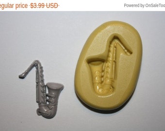 mold saxophone candy silicone