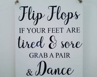 Wedding flip flops | Etsy