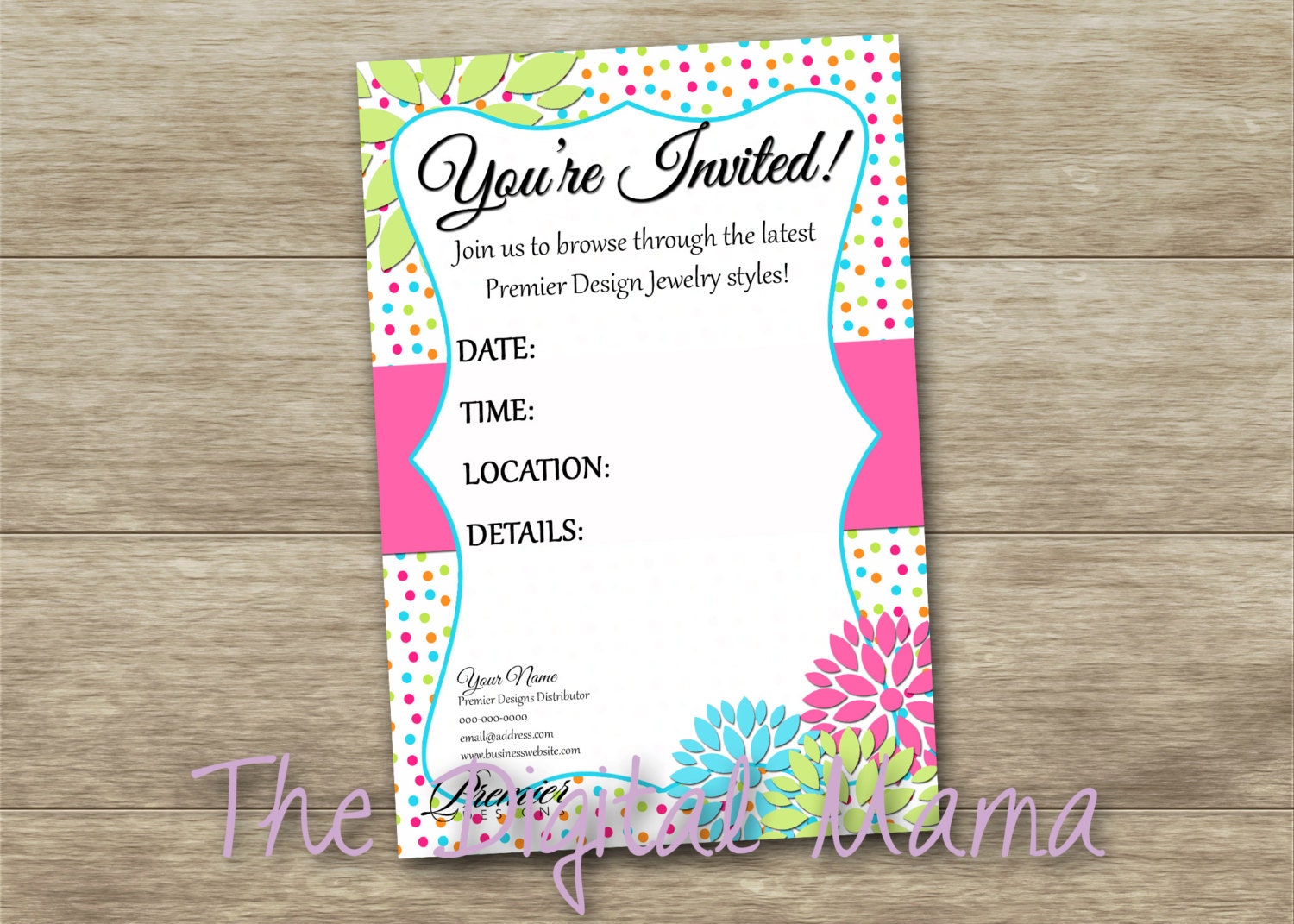 Premier Jewelry Invitations 3