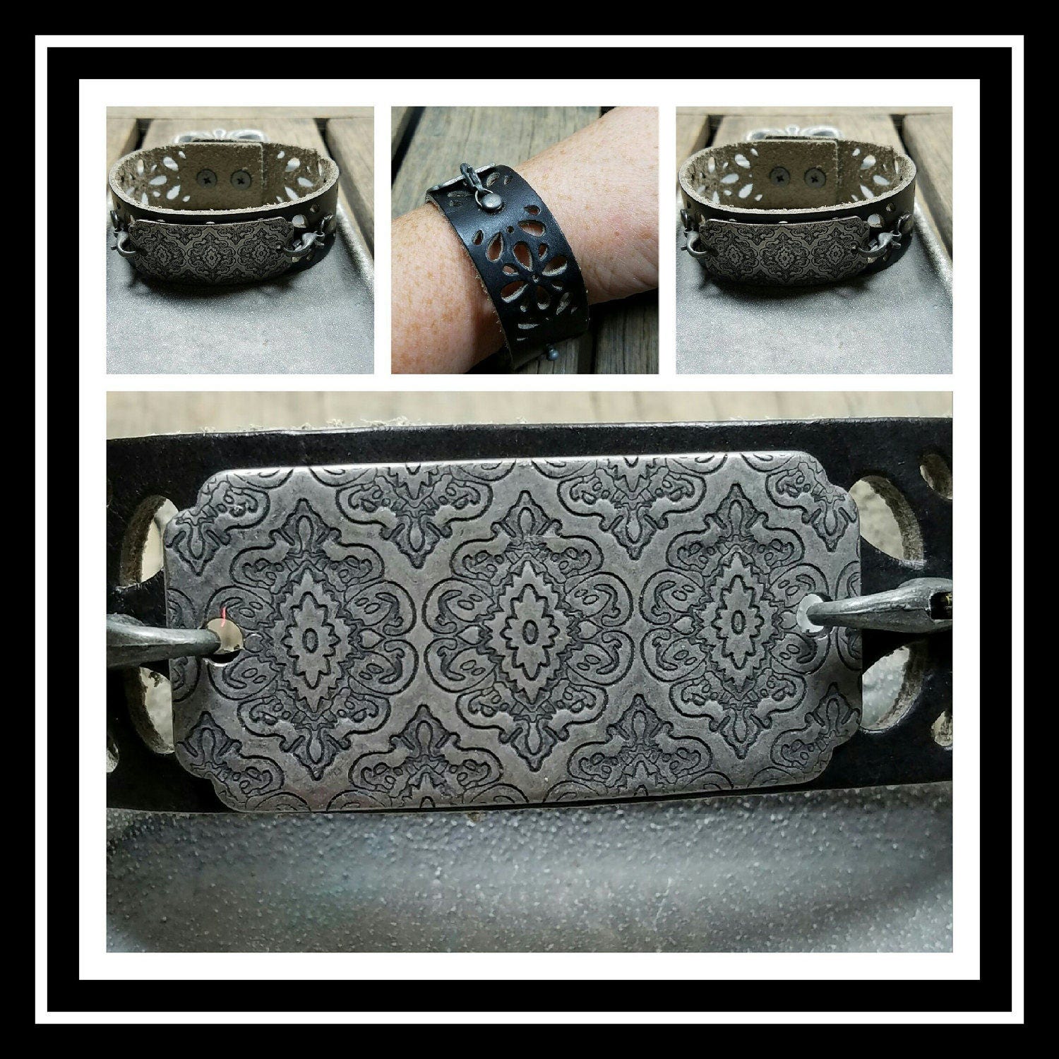 Essential Oil Leather Bracelet Wrap/EO Diffuser/ EO Bracelet/