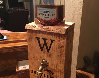Liquor dispenser Jack Daniels Jameson Crown Royal Birthday gifts Father's Day gifts gifts for dad gifts for grandpa Customized gifts Liquor