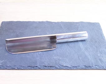 Silver plated crumb collector Silent butler French goldsmithery vintage Made in France
