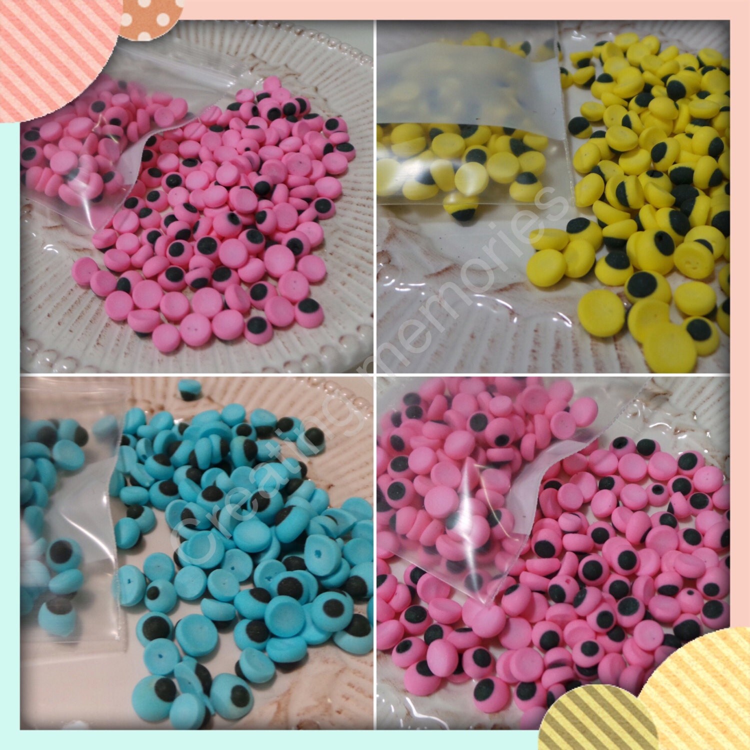 72 ICING EYES Edible eyes. Great for any projects. You can