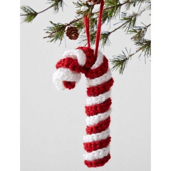 sale 40 off crochet candy cane ornament christmas tree sale 40 off crochet candy cane ornament christmas tree