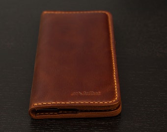 Long Wallet Mens leather wallet Leather long wallet Long leather wallet Mens wallet Personalized wallet Wallet for Him Leather clutch
