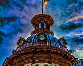 CLEMSON NATIONAL CHAMPIONS football flag state house
