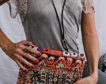 Banjara Wallet, Ethnic Tribal Embroidered Wallet, Wallet Purse, Clutch Wallet, Boho Wallet, Vintage Wallet, Womens Wallet