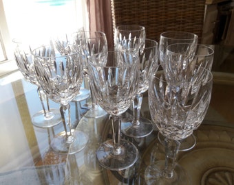 Vintage Crystal Wine Glasses 104