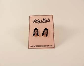 Harry Styles earrings/ one direction earrings/ 1D fans/ one direction gifts