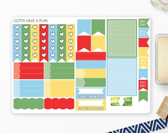 Planner Stickers Farm Sweet Farm Functional Items for Erin Condren, Happy Planner, Filofax, Scrapbooking