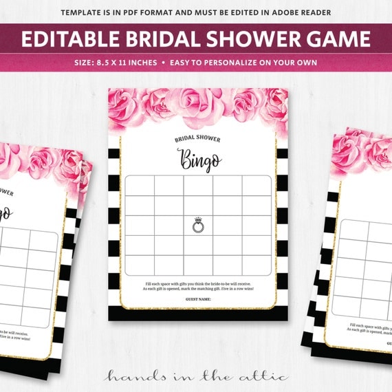 bridal shower bingo card template bingo card template bridal shower wedding fuschia bridal shower bingo card template bingo card template bridal shower wedding fuschia