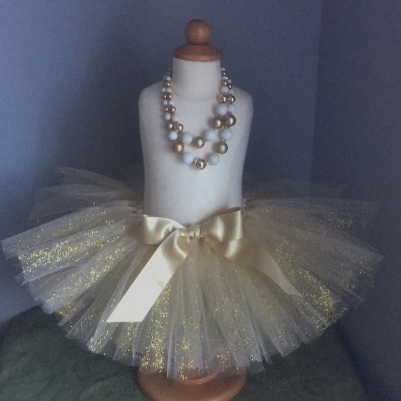 gold tutu outfit